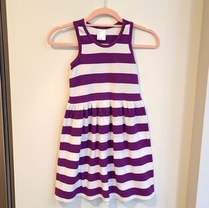 Hanna Anderson purple sundress VGUC Size 120